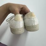 Salvatore Ferragamo Salvatore‎ Ferragamo Sneakers Womens 8 White Croc Embossed Leather Shoes Photo 4