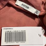 JustFab  size XL lightweight jacket cowl neck button down blush pink with pockets Photo 3