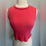 Reformation  Raiden Knit sleeveless tank tie back detail size Large new with tags Photo 2