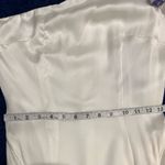 IvaNova Boutique Asymmetrical White and Purple Dress Ruffle Size 4 Photo 6