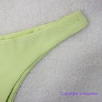 NEW Stone fox swim free‎ people enki bikini bottoms green, size M Green Size M Photo 7