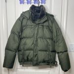 Marc New York Marc New‎ York Andrew Marc men’s dark green faux fur puffer down filled jacket L Photo 0