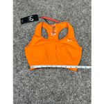 NWT TLF sculpt seamless racerback sports bra orange burst cut out back gym S Photo 4