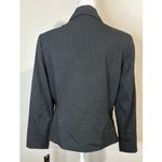 Le Suit  Two-Button Gray Pinstripe Women's Blazer Petite Size 8 NWT Photo 1