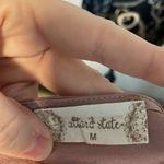 Altar'd State Ruffle Trim Long Sleeve V Neck Top Blouse Flowy Babydoll Style M Photo 4