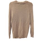 Rubbish  Women Beige Cable Knit Cotton Cardigan Sweater XS Button Front Cozy Photo 1