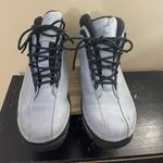 Timberland VINTAGE y2k 90s  Euro-Dub Boots Soft Leather Streetwear Baby Blue 7.5 Photo 8