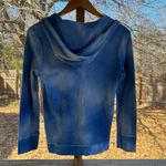 Ralph Lauren Lauren  Women's Vintage Blue Tie Dye Hoodie Size L Photo 1