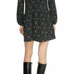 Maje Rockina Floral Print Mini Dress Photo 1