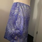 Venus METALLIC SILVER & BLUE SWIM COVER-UP Photo 1
