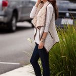 Love Tree OPEN FRONT SHERPA VEST WITH POCKETS Photo 1