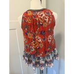 Patrons of Peace Patrons‎ of Peace Sleeveless Floral Print Top Size Small Photo 3