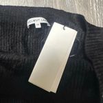 Helmut Lang  Black Velveteen Seamless Off Shoulder Dress NEW Photo 2