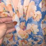 Flying Tomato  floral long sleeve plus size multicolor wrap dress size 2X wore 1x Photo 2