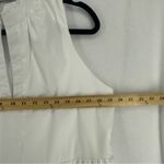 Amanda Uprichard  Sleeveless Saffron Dress Womens Large White Photo 4