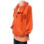 Bench Orange Full Zip Hoodie Sweatshirt Jacket Small Photo 10