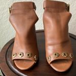 Coach : Brown Eddison G2503- adjustable ankle strap- Mule Heels- 5.5 Photo 2