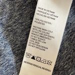 IZOD  Women's Blue Melange Sleeveless Collared Golf Blouse‎ Shirt Size Large Photo 8