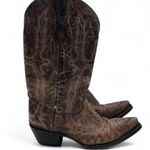 Corral Womens Size 6.5 M Brown Leather Western Cowboy Boots Photo 0