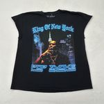 Pop Smoke King Of New York Black Cut Off SleeveLess Tank Top Rap Shirt size XL Photo 0
