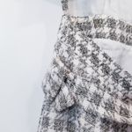 ZARA Tweed Plaid Cutout Dress w/ Ball Knot Buttons V-Neckline Photo 9