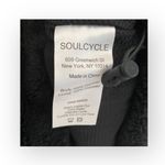SoulCycle new ☻ Faux Shearling Reversible Mesh Skull Pullover Hoodie ☻︎ Black S Photo 11