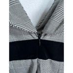 Shein X Women's Plaid Mini Dress Deep V Back Zip‎ Black Waistband XS New Photo 5