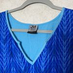 Jonathan Martin  blue chevron blouse new w tags Photo 1