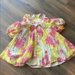 SELKIE Cream Puff Blouse XS Yellow Photo 3