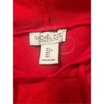 Rachel Zoe Rachel‎ Zoe Red Hearts Cashmere Blend Hooded Pullover Sweater Photo 2