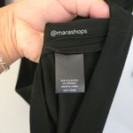 Norma Kamali Kamali Kulture Long Sleeve Black Dress with Shirred Waist Photo 8