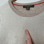 Tommy Bahama  womens Beige raglan Cashmere knit pull over Sweater size small Photo 6