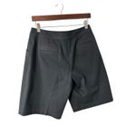 St. John Sport Women’s Navy Bermuda Shorts Mid-Thigh Classic Fit Photo 1