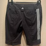 Adidas  Women’s Climalite Black Golf Shorts Size 12 Bermuda Length Photo 2
