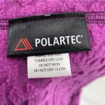 Eastern Mountain Sports EMS Bright Purple Pullover Fleece Jacket Top Snap Neck S Photo 6