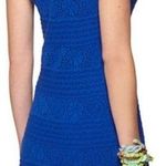 Lilly Pulitzer PAULETTE CROCHET SHORT CAP SLEEVE PURPLE DRESS XS Photo 1