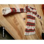 Ashley by 26 International striped sweater dress Sz M Artsy Festive Fall… Photo 3