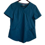 Scrubstar  Ultimate Women Scrub Top S Green Medical Uniform Nurse Workwear‎ Photo 0