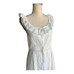 Somedays Lovin  Womens Sky Might Fall Maxi Embroidered Off White Dress Size XS Photo 6