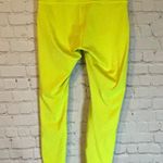 Lululemon neon yellow high waisted 25” tights, 6 Photo 2