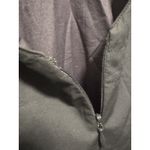 Madewell Sleeveless‎ Black Dress V Neck Party Cocktail Cutout Back Pleated Mini Photo 10