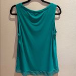 Christopher & Banks  Turquoise Tank Top Photo 3