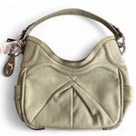 B Makowsky Kiev Hobo Sage Green Leather Bag New Photo 0