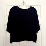 Boohoo Women's Black Oversized Bride's Squad Crop Top Size US 14 Photo 5