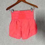 Free People Movement The Way Home Shorts Pull On High Rise Activewear Orange S Photo 5