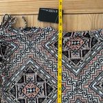 Chic Geometric Print Tunic Top Pink Size M Photo 9