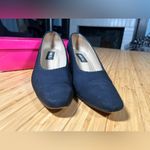 Vaneli Womens Dress Shoes Size 10M Navy Pump Fabric Upper Used Blue Photo 1