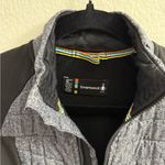 Smartwool  Womens XS Smartloft Jacket Puffer Full Zip Grey and Black Camping Photo 4