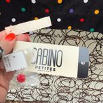 Vintage 80s Sabino Colorful Polka Dot Puff Sleeve Open Front Blazer Jacket NWT 6 Black Photo 3