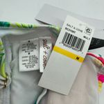 Salt & Cove Floral Print Smocked Bikini Top White Pink Multicolor Size M Size M Photo 5